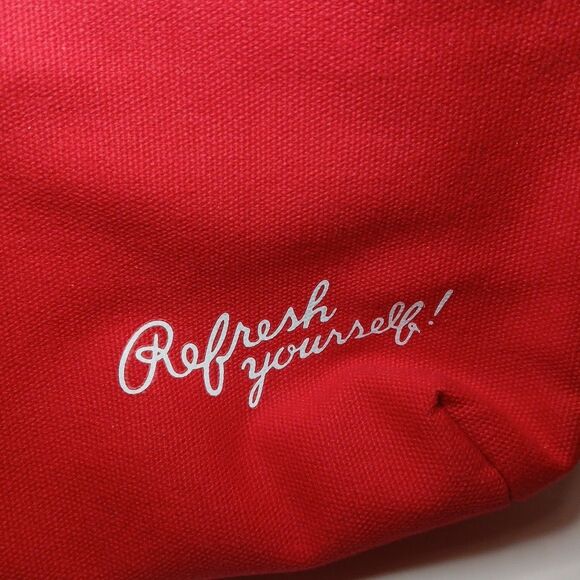 Coca-Cola Red Zipper Pouch – Makeup Bag or Pencil Case – Iconic Logo - Picture 2 of 4